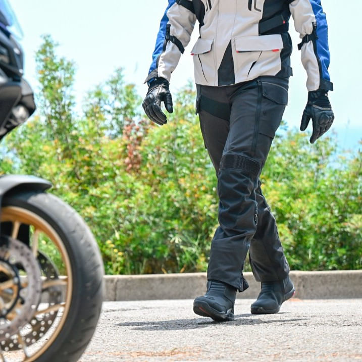 Pantalon LS2 Travel Mujer Negro / Gris